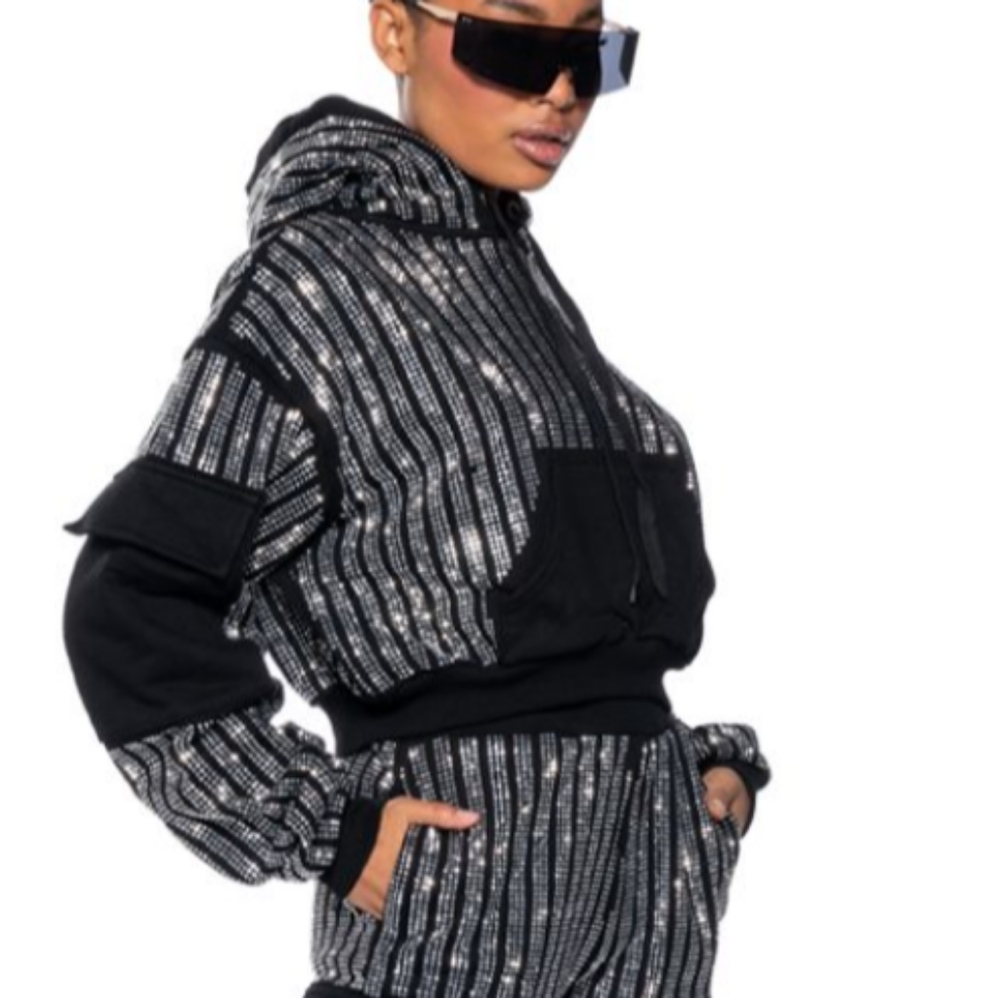 🔥Melina embellished hoodie